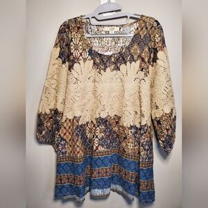 NEW Vintage America Tunic Size XL